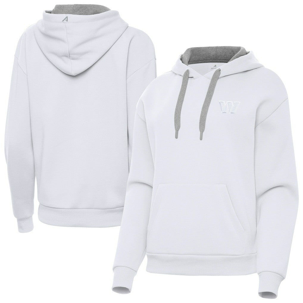 Antigua Women's Victory Pullover Hoodie - Washington Commanders Hoodies