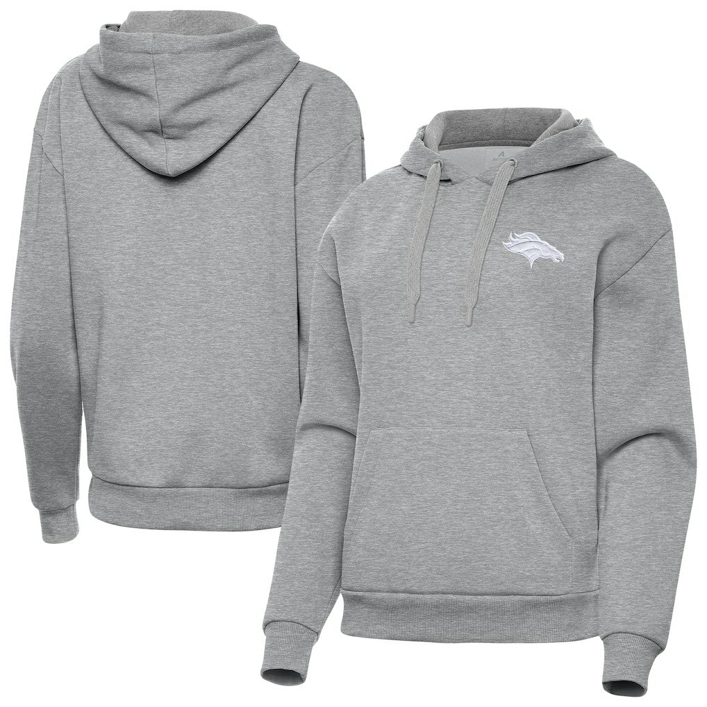 Antigua Women's Victory Pullover Hoodie - Denver Broncos Hoodies