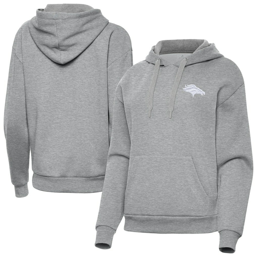 Antigua Women's Victory Pullover Hoodie - Denver Broncos Hoodies