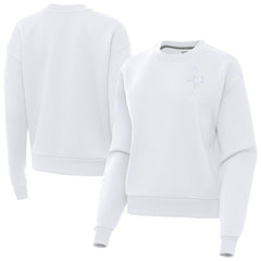 Antigua Women's Victory Crew Pullover Sweatshirt - Minnesota Vikings Pullover