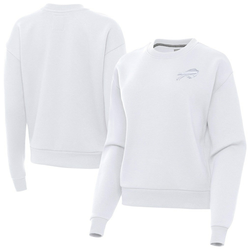 Antigua Women's Victory Crew Pullover Sweatshirt - Buffalo Bills Pullover