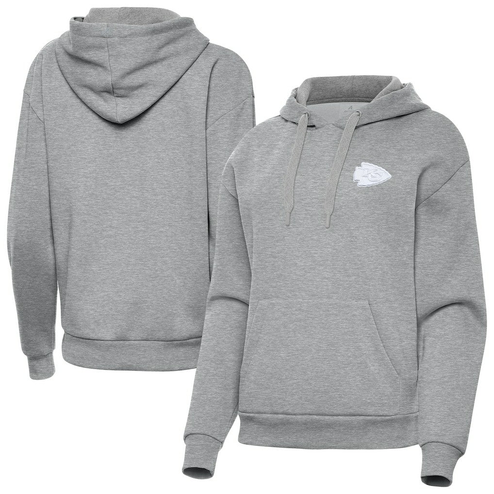 Antigua Women's Victory Pullover Hoodie - Kansas City Chiefs Hoodies