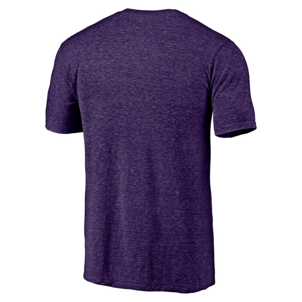 Tampa Bay Rays Purple Cooperstown Collection Line Corps Tri-Blend T-Shirt