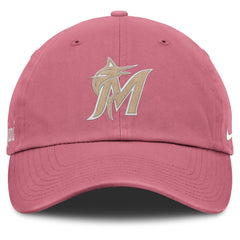 Pink Miami Marlins Nike Unisex Mother's Day Club Adjustable Hat