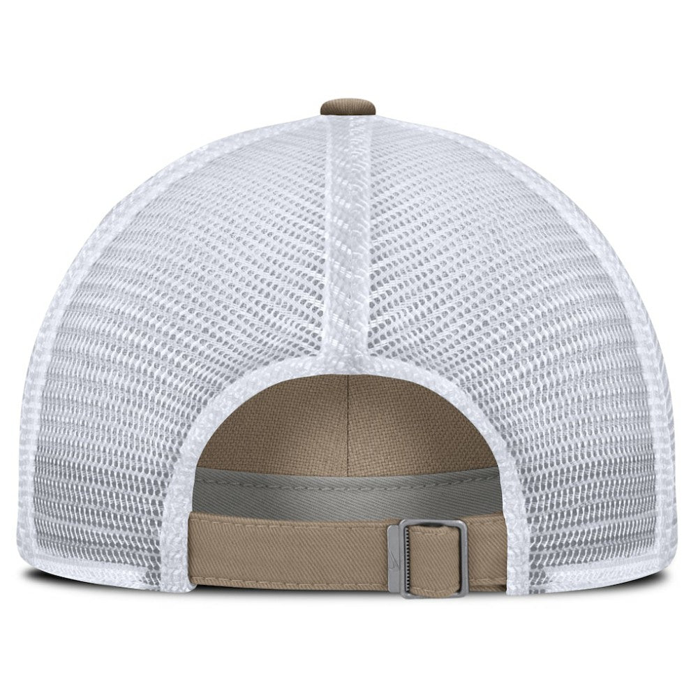 Khaki/White Boston Red Sox Nike Unisex Mother's Day Club Trucker Adjustable Hat
