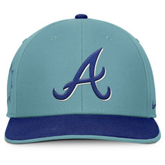 Turquoise Atlanta Braves Nike Father's Day Pro Performance Snapback Hat