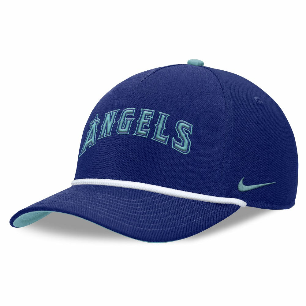 Royal Los Angeles Angels Nike Father's Day Rise Adjustable Hat