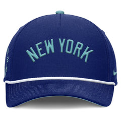 Royal New York Yankees Nike Father's Day Rise Adjustable Hat
