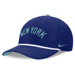 Royal New York Yankees Nike Father's Day Rise Adjustable Hat