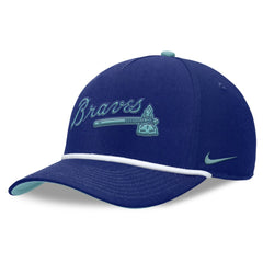 Royal Atlanta Braves Nike Father's Day Rise Adjustable Hat