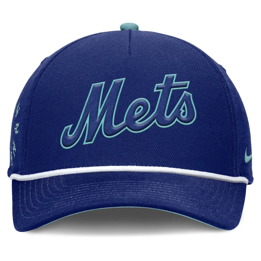 Royal New York Mets Nike Father's Day Rise Adjustable Hat