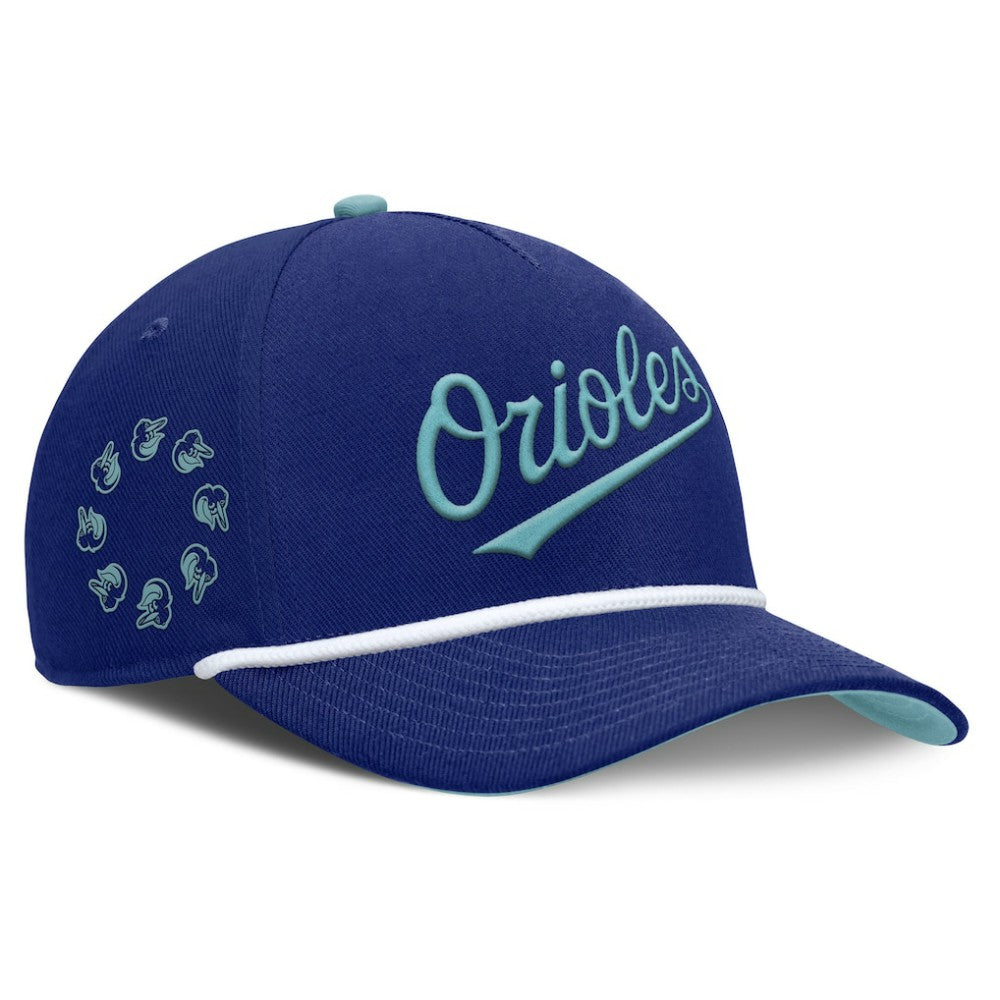 Royal Baltimore Orioles Nike Father's Day Rise Adjustable Hat