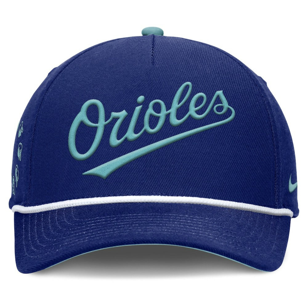 Royal Baltimore Orioles Nike Father's Day Rise Adjustable Hat