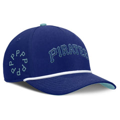Royal Pittsburgh Pirates Nike Father's Day Rise Adjustable Hat