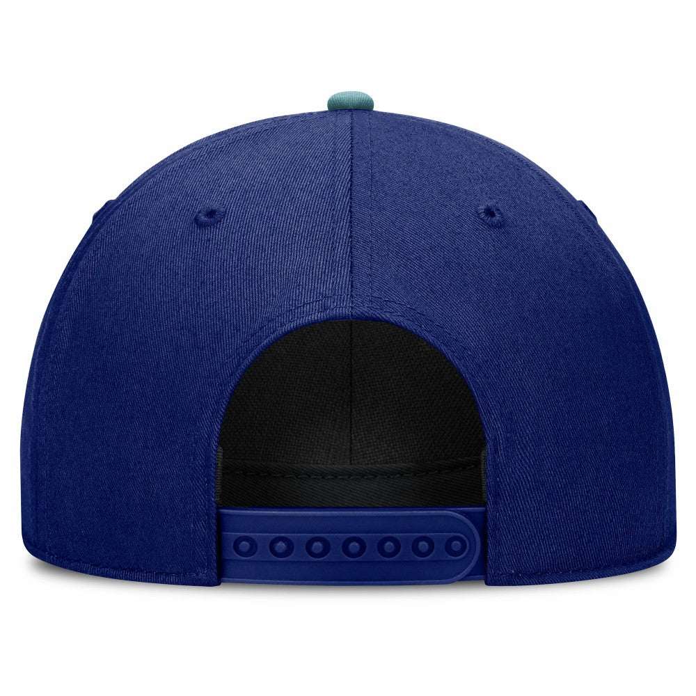 Royal Cleveland Guardians Nike Father's Day Rise Adjustable Hat