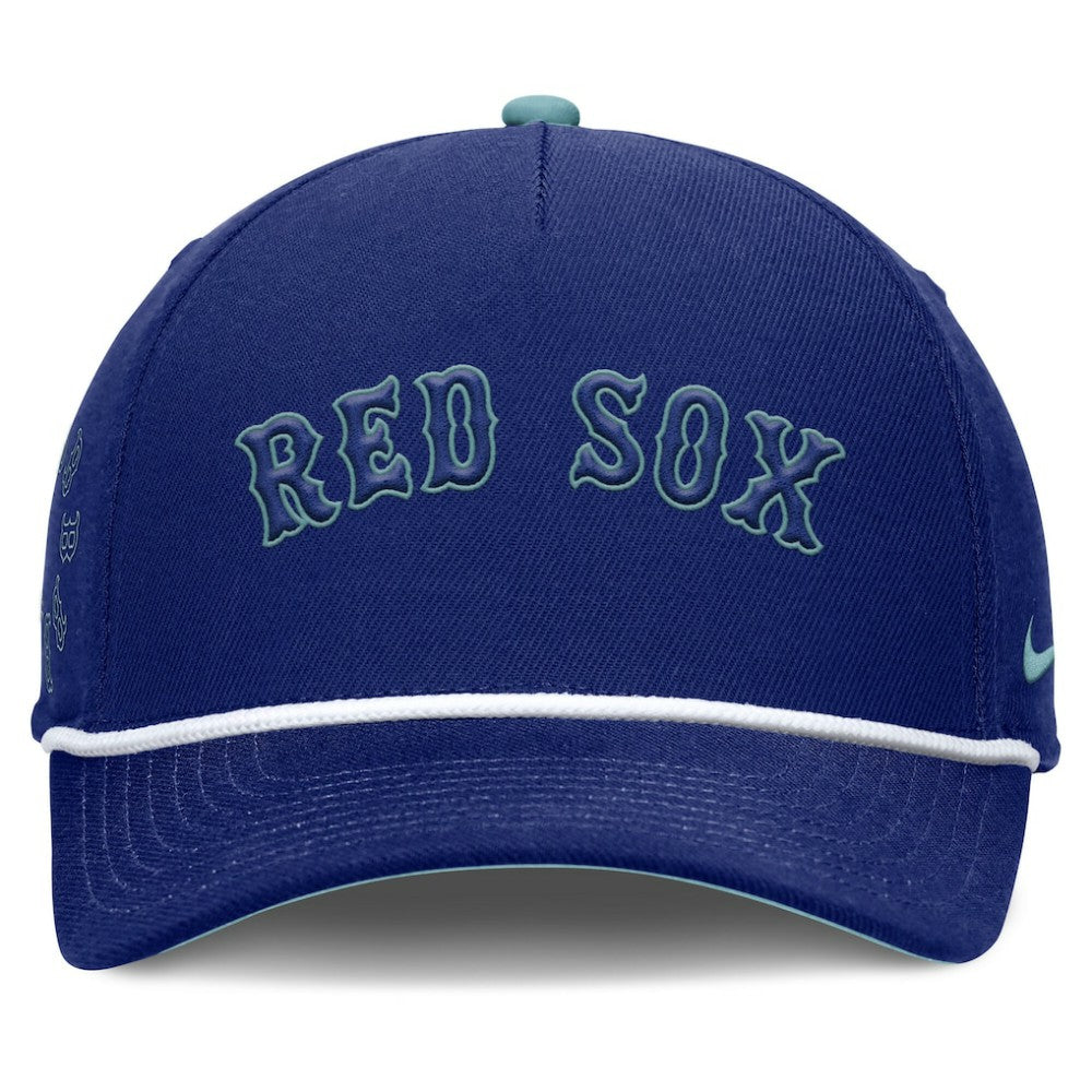 Royal Boston Red Sox Nike Father's Day Rise Adjustable Hat