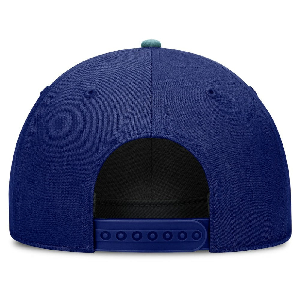 Royal Seattle Mariners Nike Father's Day Rise Adjustable Hat