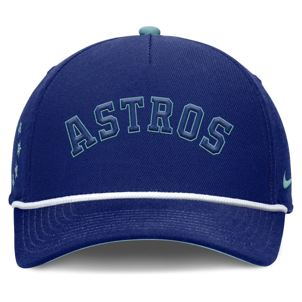 Royal Houston Astros Nike Father's Day Rise Adjustable Hat