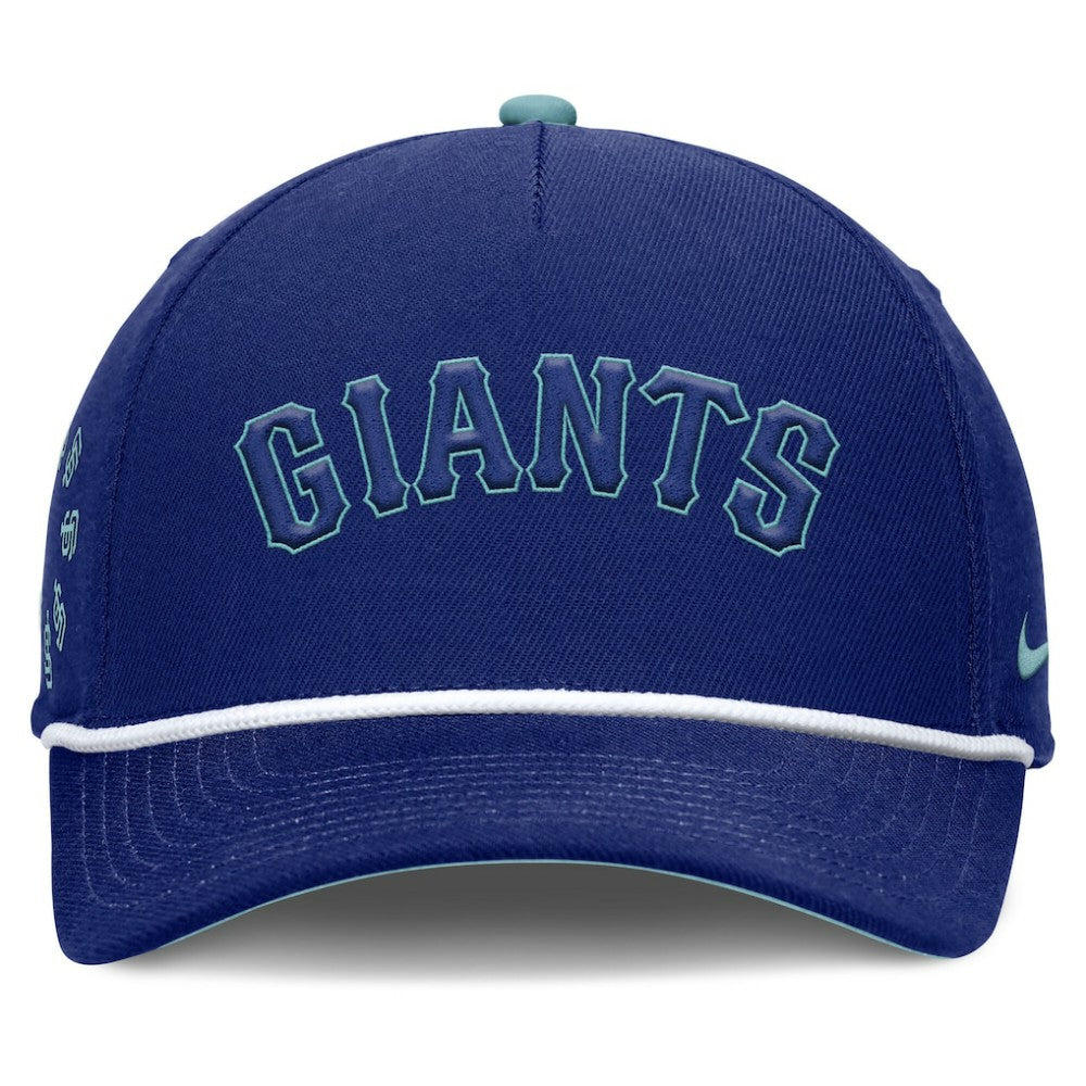 Royal San Francisco Giants Nike Father's Day Rise Adjustable Hat