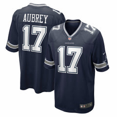 Brandon Aubrey  Team Game Jersey - Dallas Cowboys Jerseys
