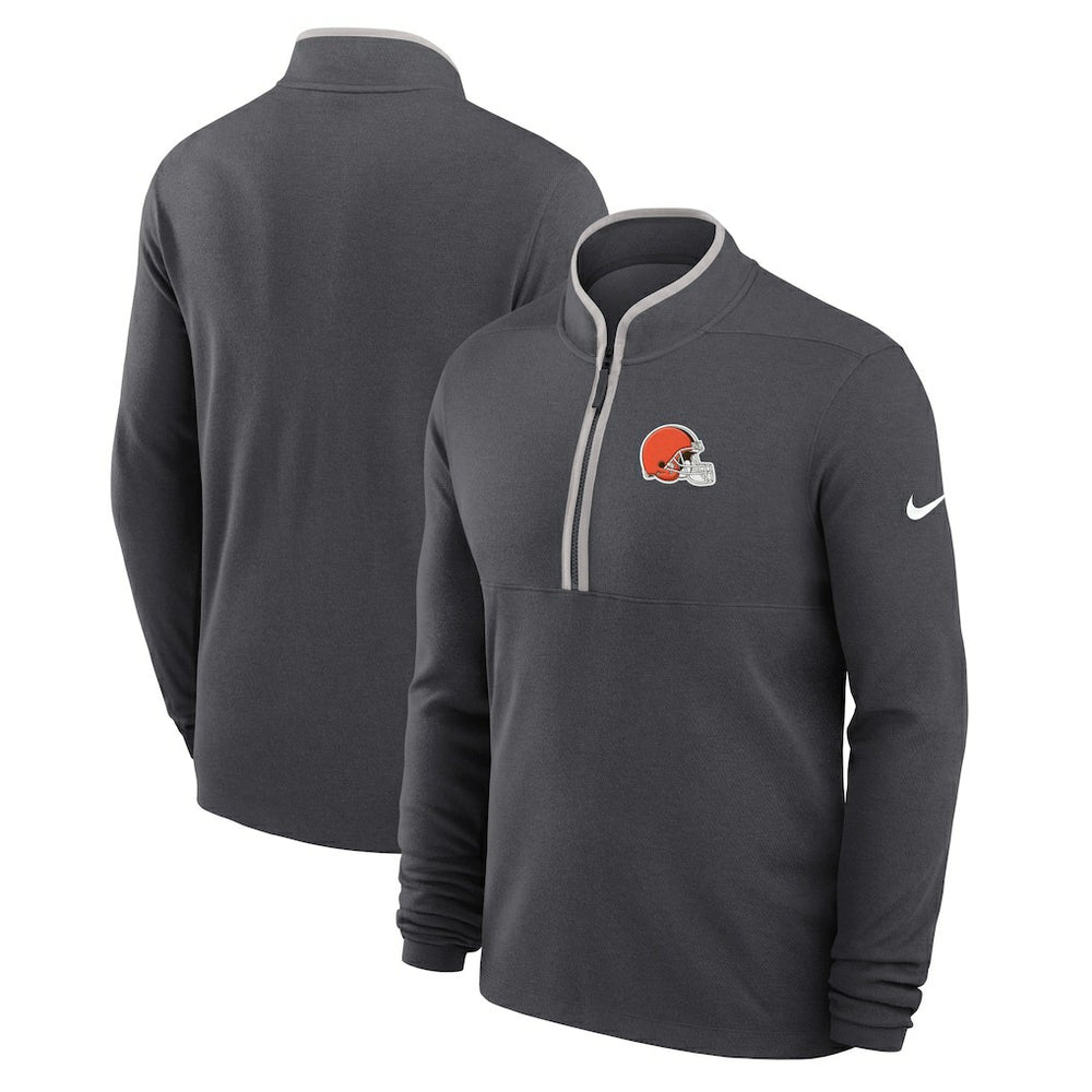 Lightweight Victory Dri-FIT Half-Zip Pullover - Cleveland Browns Pullover