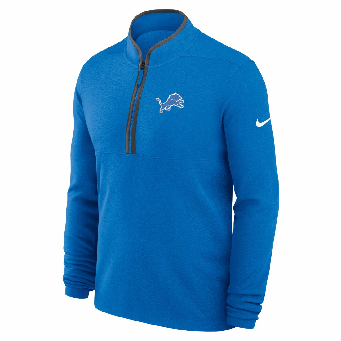Lightweight Victory Dri-FIT Half-Zip Pullover - Detroit Lions Pullover