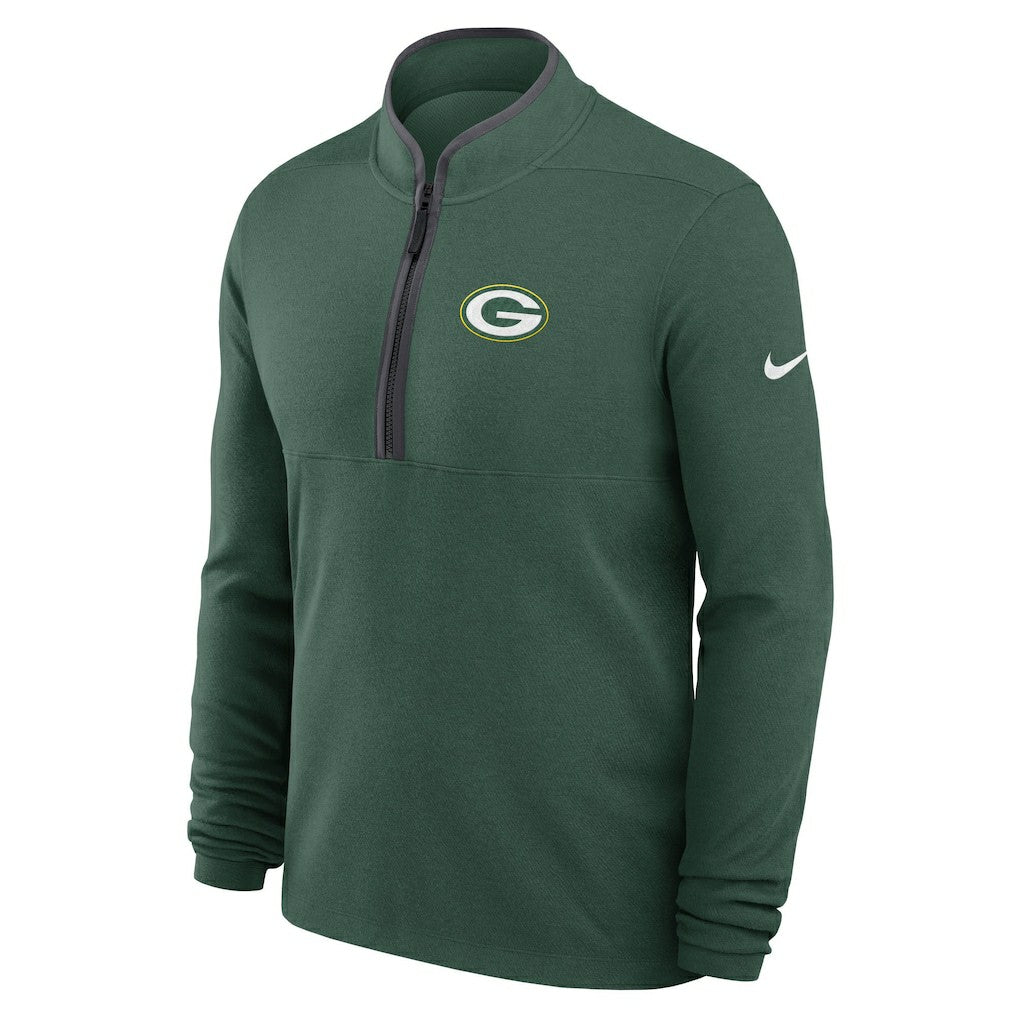 Lightweight Victory Dri-FIT Half-Zip Pullover - Green Bay Packers Pullover