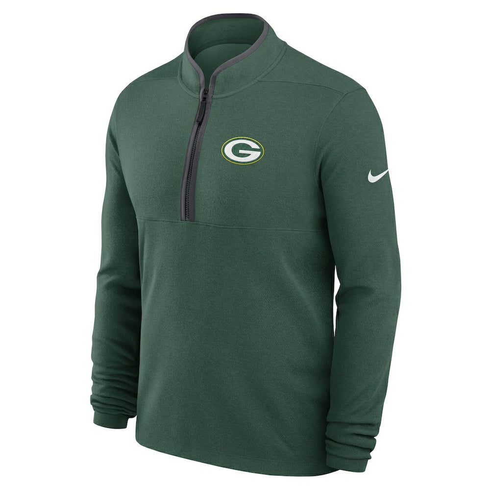 Lightweight Victory Dri-FIT Half-Zip Pullover - Green Bay Packers Pullover