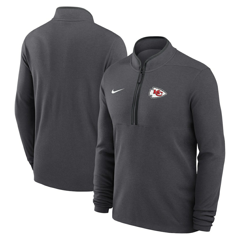 Lightweight Victory Dri-FIT Half-Zip Pullover - Kansas City Chiefs Pullover
