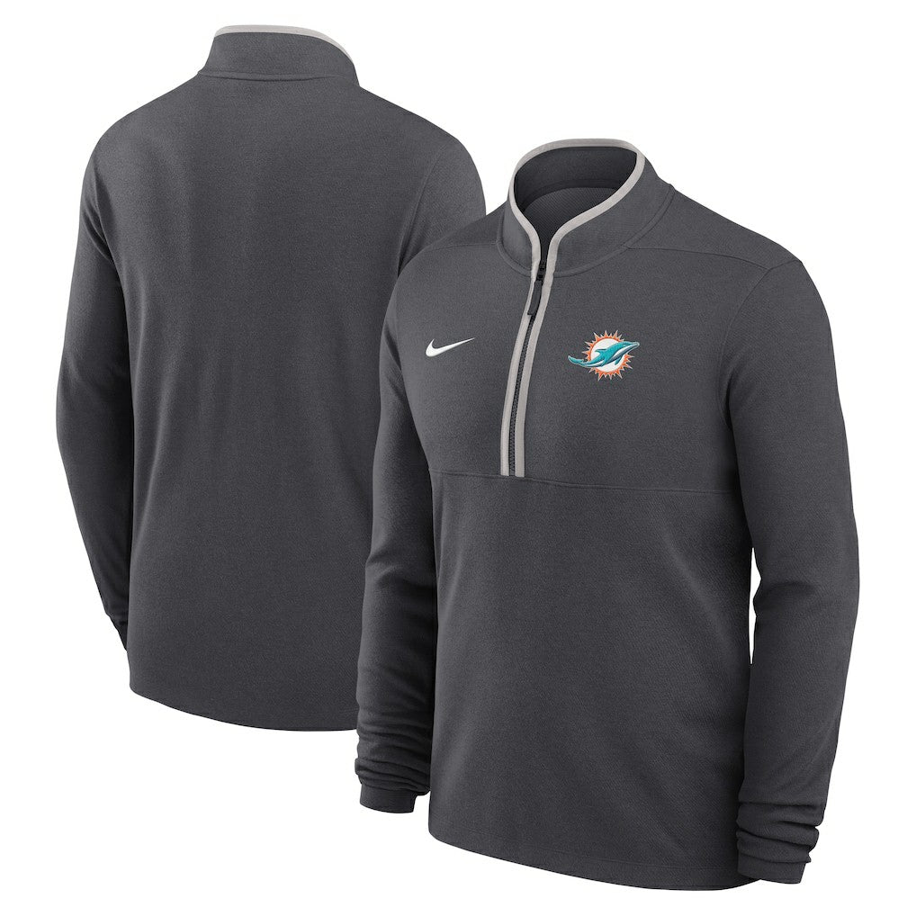 Lightweight Victory Dri-FIT Half-Zip Pullover - Miami Dolphins Pullover