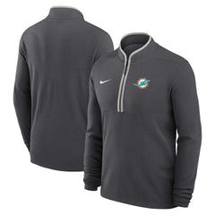 Lightweight Victory Dri-FIT Half-Zip Pullover - Miami Dolphins Pullover