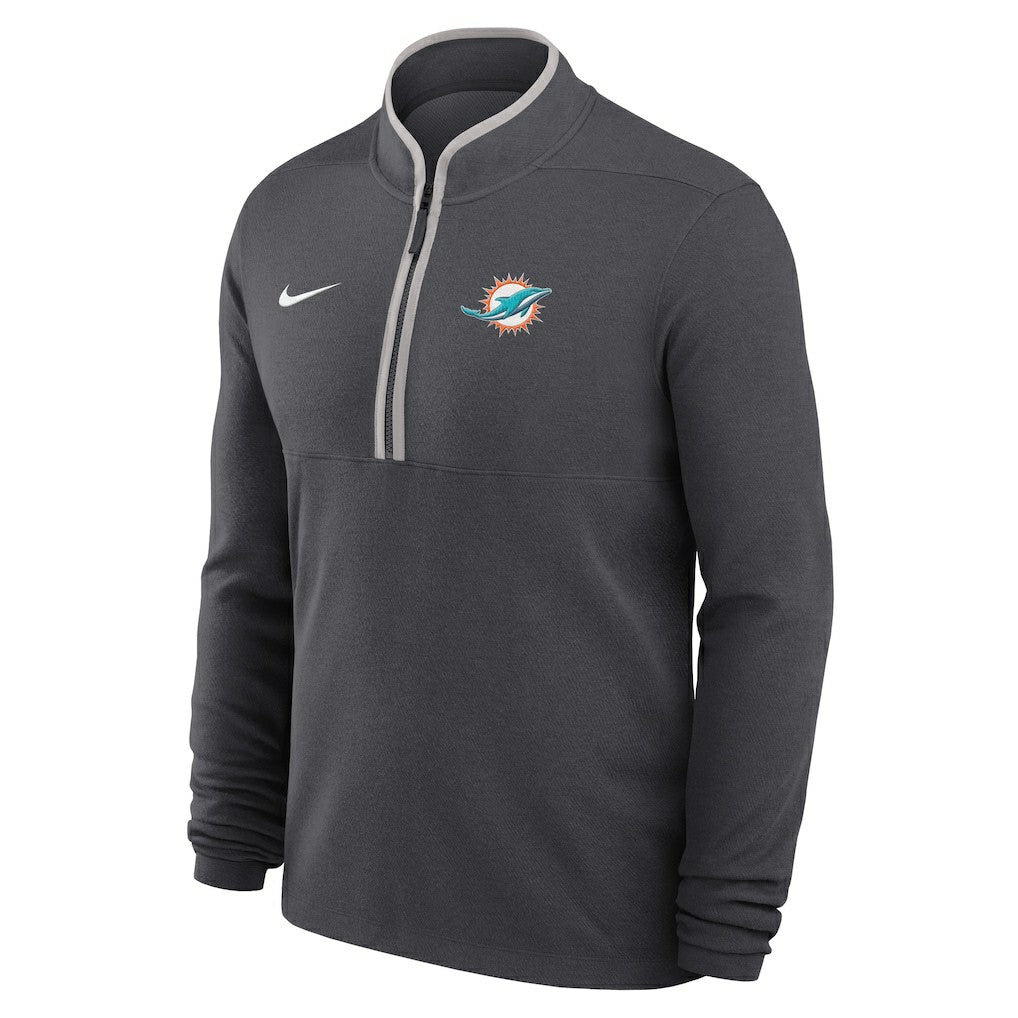 Lightweight Victory Dri-FIT Half-Zip Pullover - Miami Dolphins Pullover