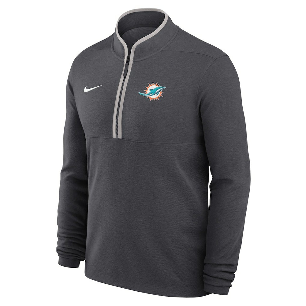 Lightweight Victory Dri-FIT Half-Zip Pullover - Miami Dolphins Pullover