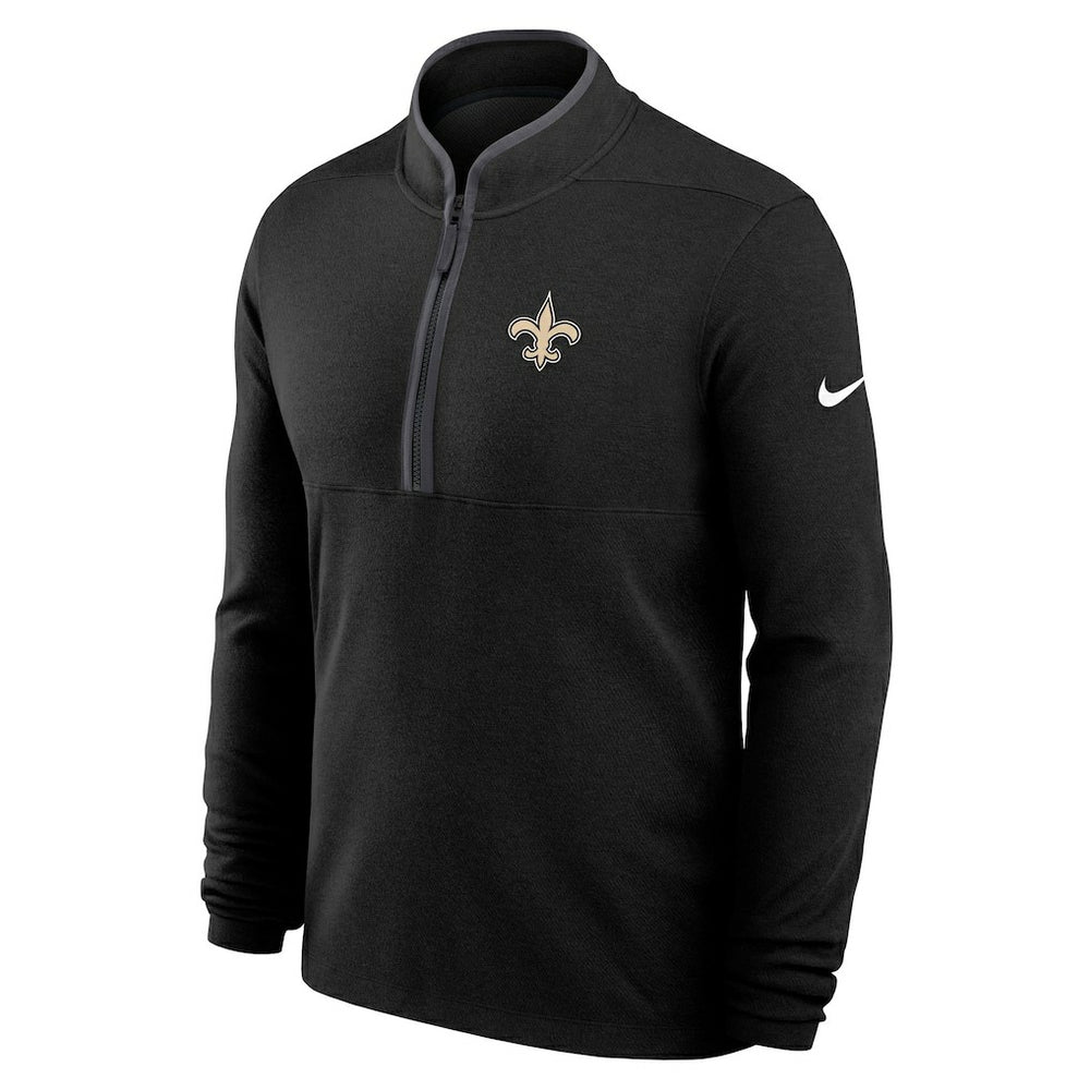 Lightweight Victory Dri-FIT Half-Zip Pullover - New Orleans Saints Pullover