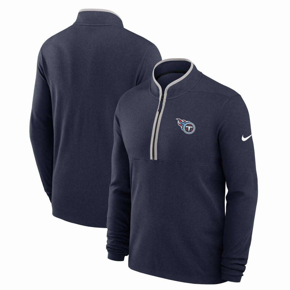 Lightweight Victory Dri-FIT Half-Zip Pullover - Tennessee Titans Pullover