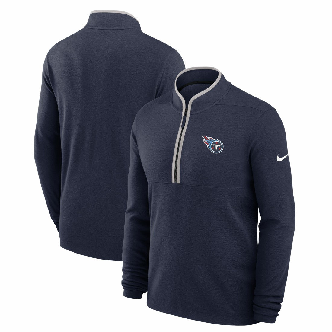 Lightweight Victory Dri-FIT Half-Zip Pullover - Tennessee Titans Pullover