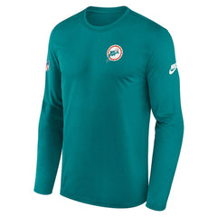 Legend Small Logo Dri-FIT Long Sleeve T-Shirt - Miami Dolphins T-shirts