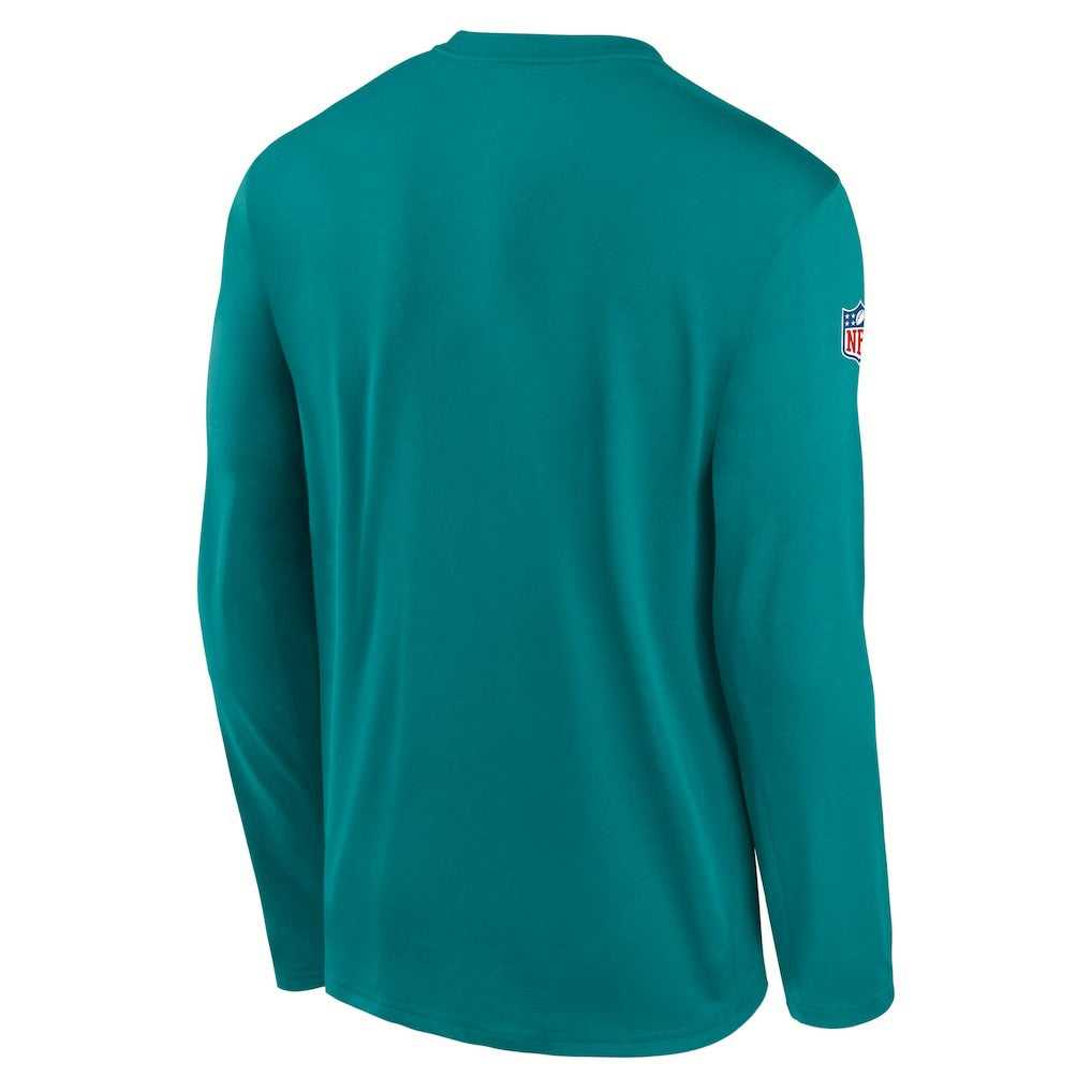 Legend Small Logo Dri-FIT Long Sleeve T-Shirt - Miami Dolphins T-shirts