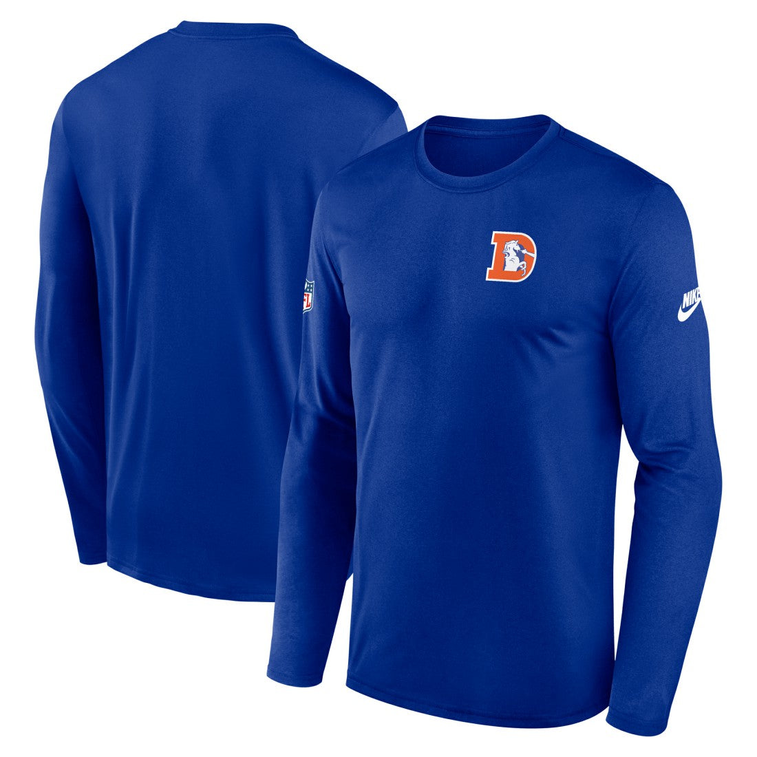 Legend Small Logo Dri-FIT Long Sleeve T-Shirt - Denver Broncos T-shirts