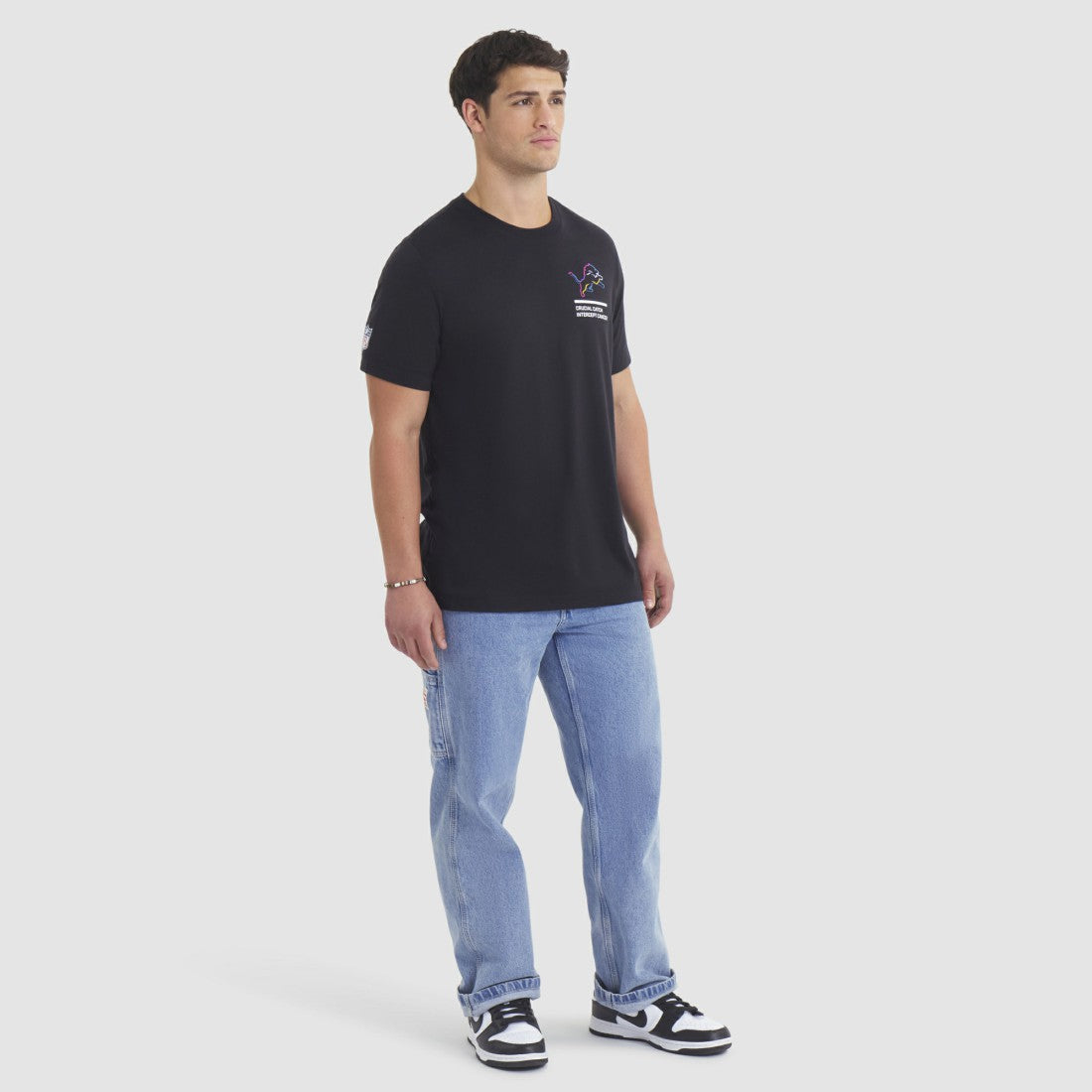 2025 NFL Crucial Catch Tri-Blend Dri-FIT T-Shirt - Detroit Lions T-shirts
