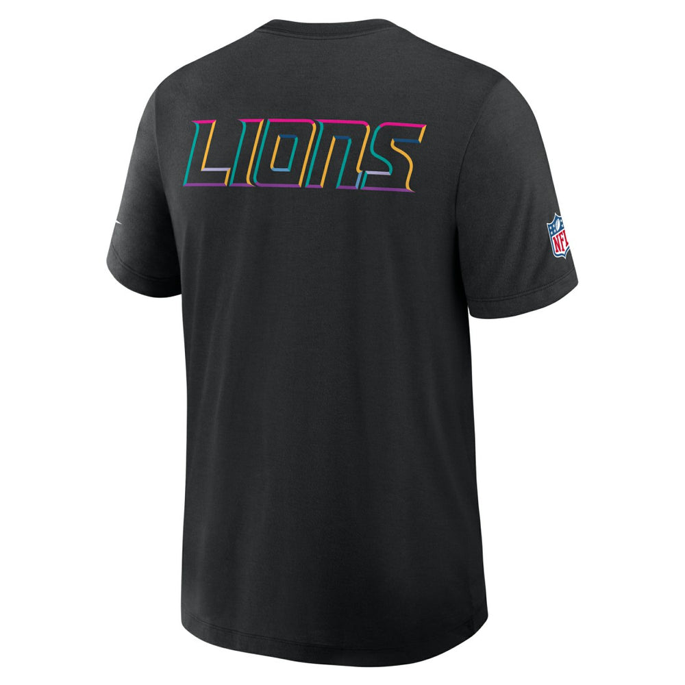 2025 NFL Crucial Catch Tri-Blend Dri-FIT T-Shirt - Detroit Lions T-shirts