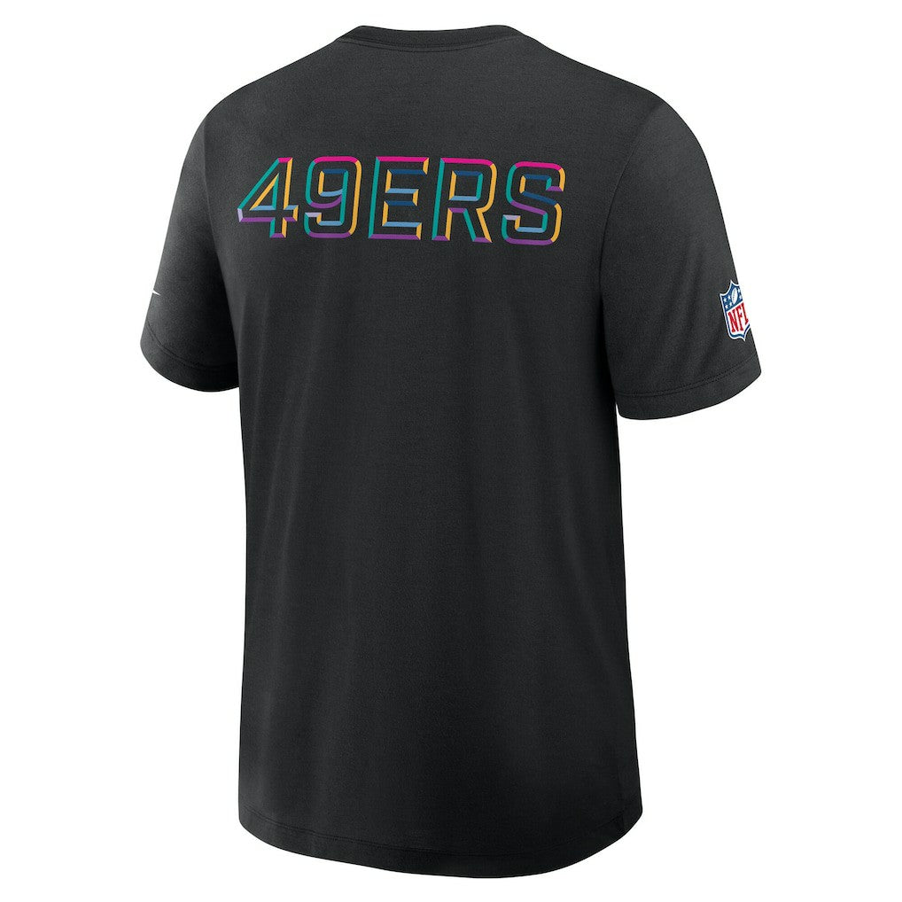 2025 NFL Crucial Catch Tri-Blend Dri-FIT T-Shirt - San Francisco 49ers T-shirts