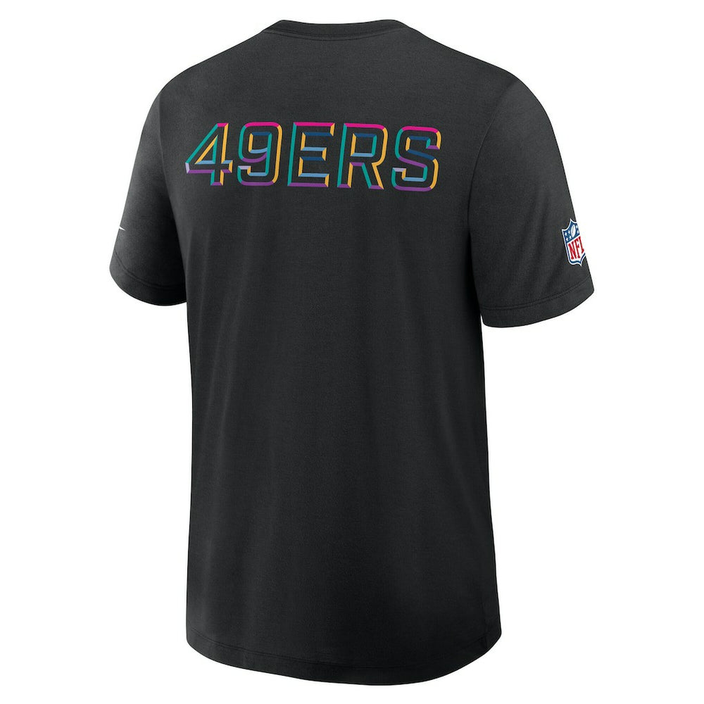 2025 NFL Crucial Catch Tri-Blend Dri-FIT T-Shirt - San Francisco 49ers T-shirts