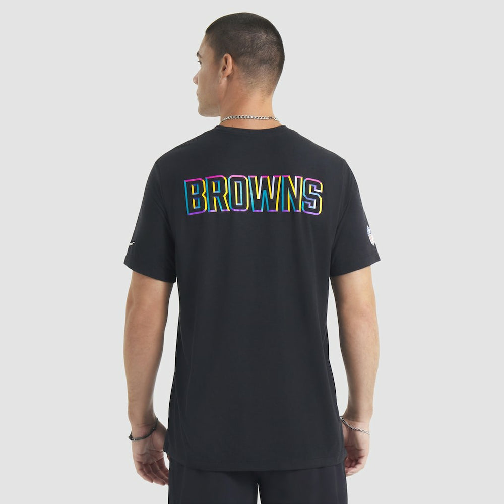2025 NFL Crucial Catch Tri-Blend Dri-FIT T-Shirt - Cleveland Browns T-shirts