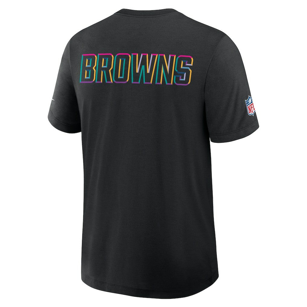 2025 NFL Crucial Catch Tri-Blend Dri-FIT T-Shirt - Cleveland Browns T-shirts