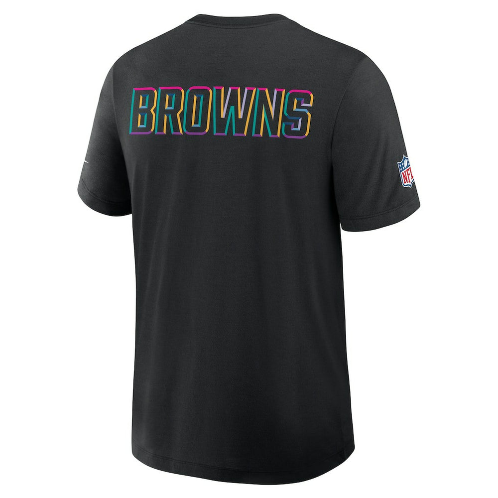 2025 NFL Crucial Catch Tri-Blend Dri-FIT T-Shirt - Cleveland Browns T-shirts