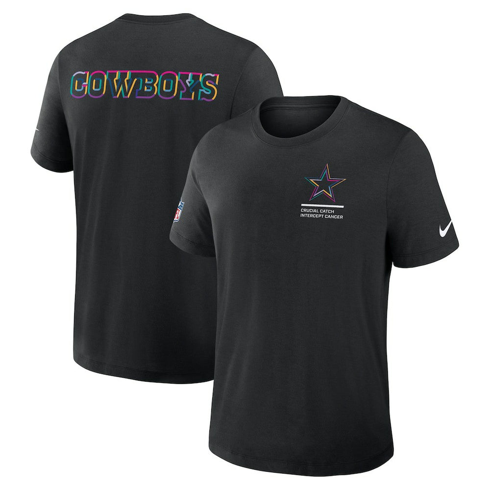 2025 NFL Crucial Catch Tri-Blend Dri-FIT T-Shirt - Dallas Cowboys T-shirts