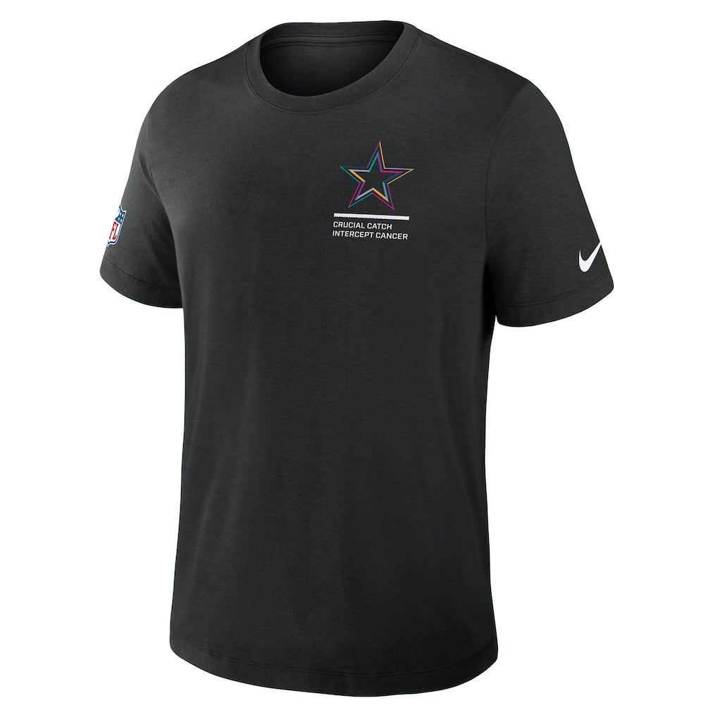 2025 NFL Crucial Catch Tri-Blend Dri-FIT T-Shirt - Dallas Cowboys T-shirts