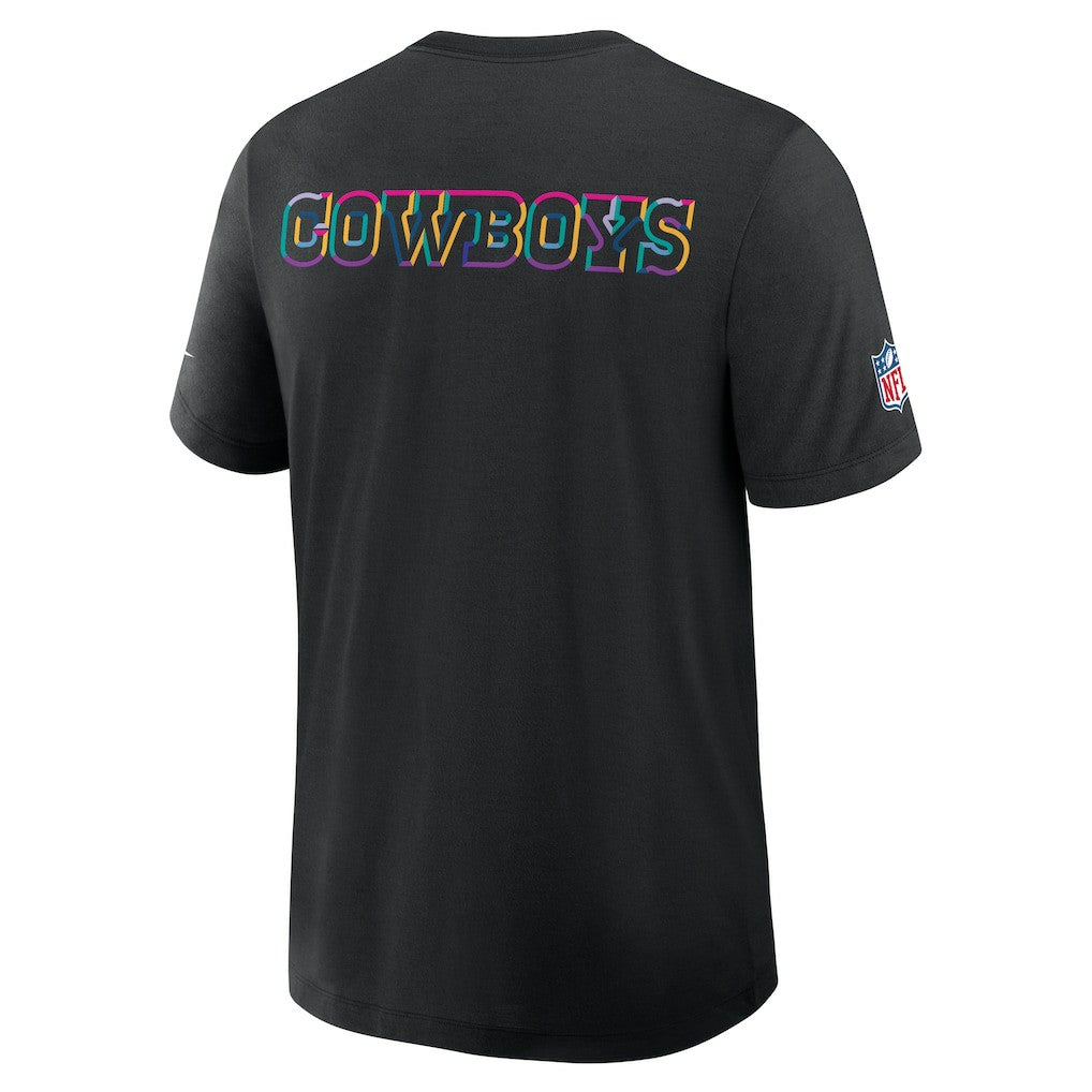 2025 NFL Crucial Catch Tri-Blend Dri-FIT T-Shirt - Dallas Cowboys T-shirts