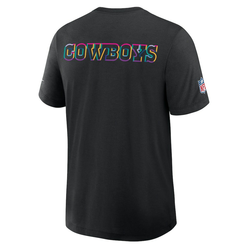 2025 NFL Crucial Catch Tri-Blend Dri-FIT T-Shirt - Dallas Cowboys T-shirts